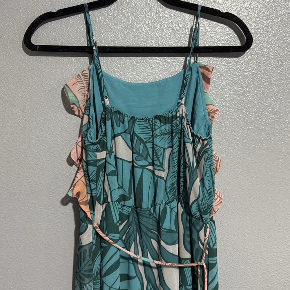 FARM Rio for Anthropologie - Ruffle Botanical Midi Dress - SP - Picture 5 of 9